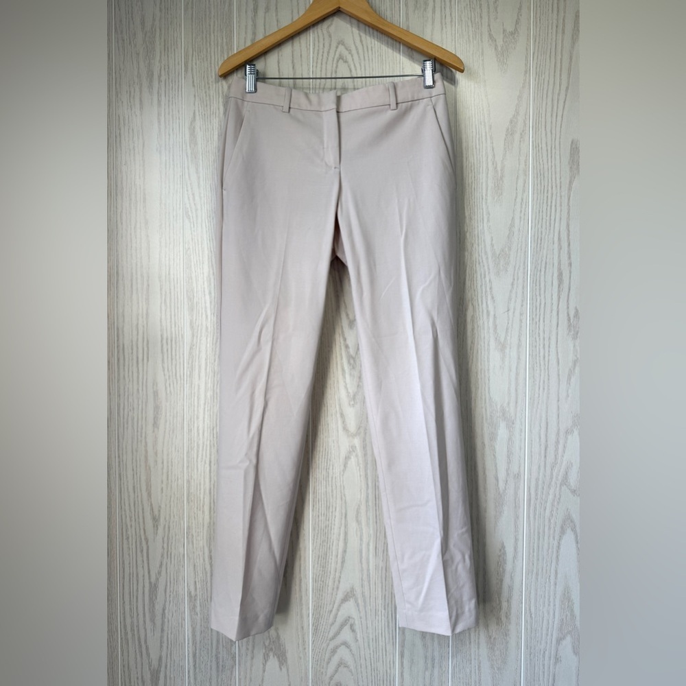Theory Louise Urban Slim Straight Sefex Wool Dress Pants Size 6 LNC